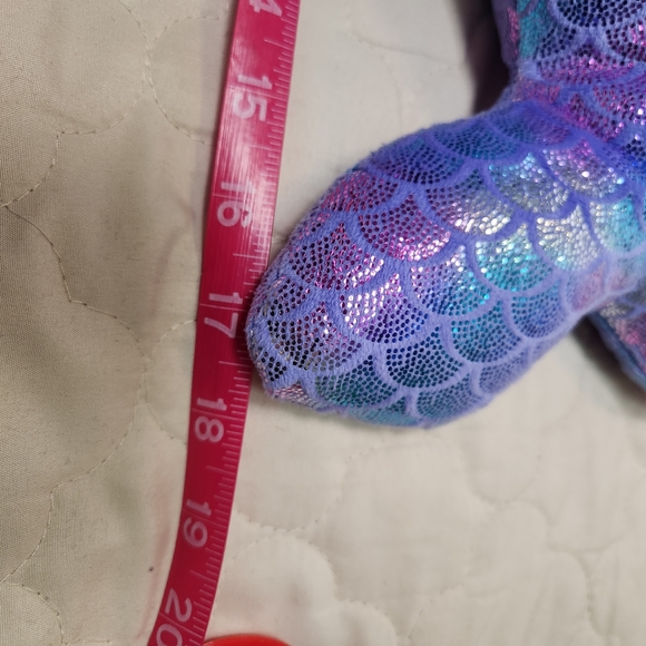 Build a Bear Magical Mer-Bear Mermaid Plush 17” 2020 Retired BABW Stuffed Animal - Picture 11 of 11